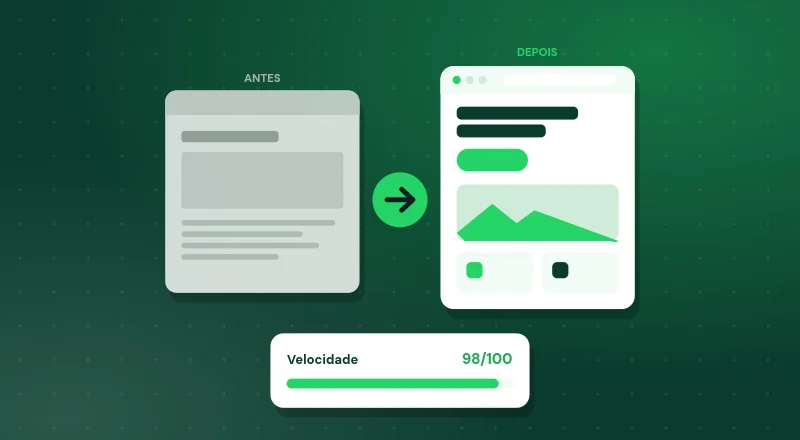 Redesign de website: antes e depois